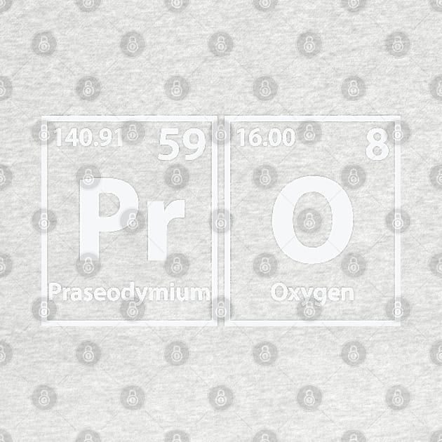 Pro (Pr-O) Periodic Elements Spelling by cerebrands